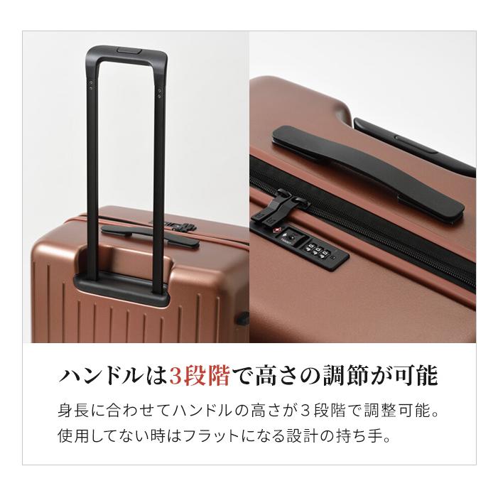 MILESTO ミレスト 拡張 スーツケース ストッパー Lサイズ 75-81Lサイズ