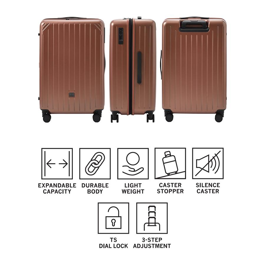 MILESTO ミレスト 拡張 スーツケース ストッパー Lサイズ 75-81Lサイズ