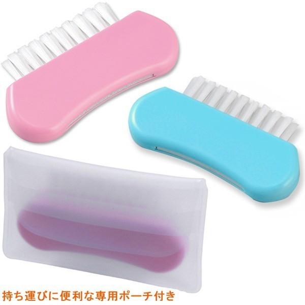 【日用雑貨・日本製グッズ】ボニータ(専用ヤスリと爪ブラシの一体型・ポーチ付き) 1-11008-16 4点迄メール便OK(iw0a053) | ブランド登録なし