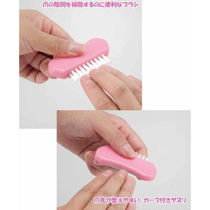 【日用雑貨・日本製グッズ】ボニータ(専用ヤスリと爪ブラシの一体型・ポーチ付き) 1-11008-16 4点迄メール便OK(iw0a053) | ブランド登録なし | 01