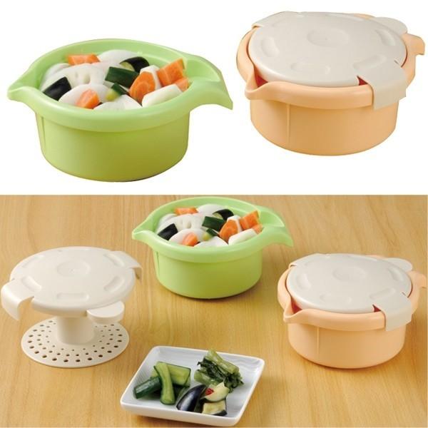 【日用雑貨・日本製グッズ】漬け丸(漬け物用容器) 1-2146-13(iw0a073) | ブランド登録なし