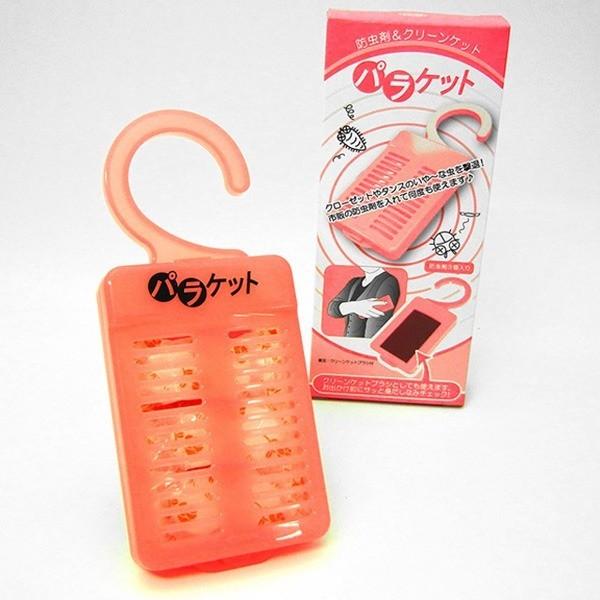 【日用雑貨・日本製グッズ】パラケット(防虫剤入り吊り下げ型ケース+クリーンケット) 1-13018-13 3点迄メール便OK(iw0a218) | ブランド登録なし
