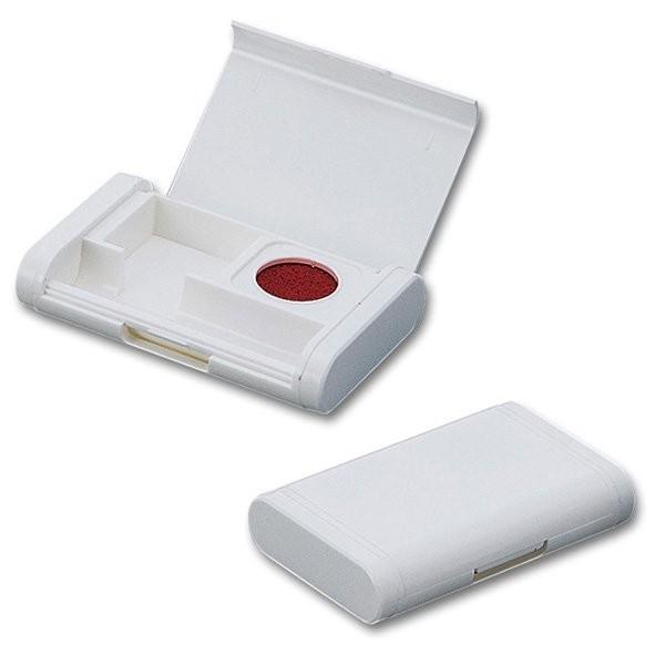 日用雑貨・日本製グッズ】W-ハンディ150 ホワイト(印鑑ケース) 1-8838w