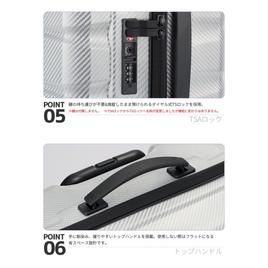 エース プロテカ スーツケース エアロフレックスDX2 LLサイズ キャリーケース TSA ファスナー 大型 軽量 キャスターストッパー 日本製 01524(je2a252)「c」 | プロテカ エアロフレックス | 08