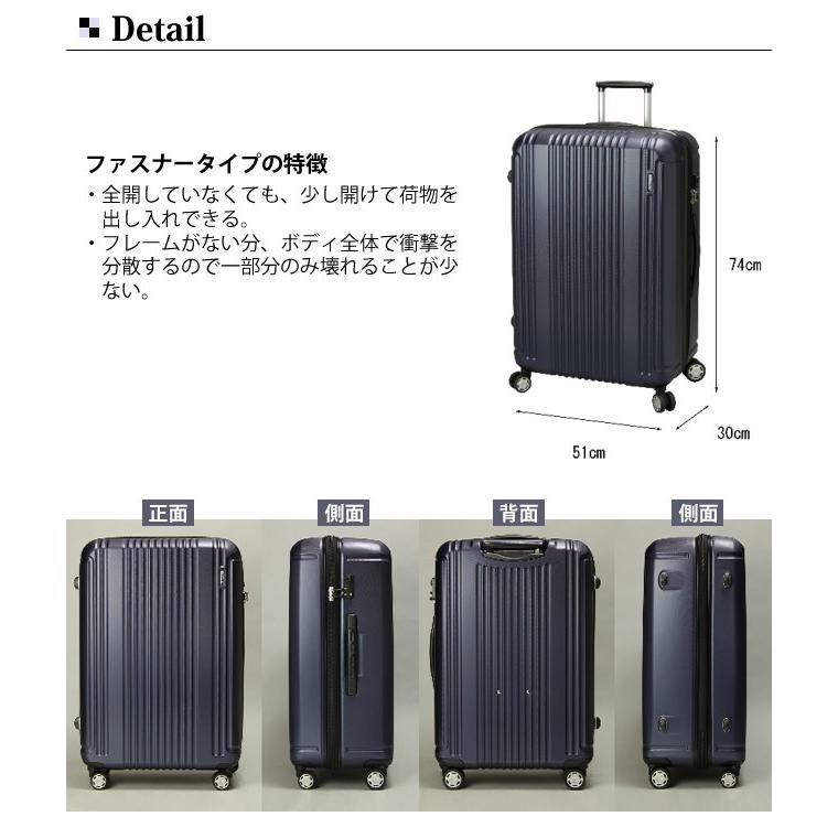 バーマス スーツケース LLサイズ キャリーバッグ キャリーケース