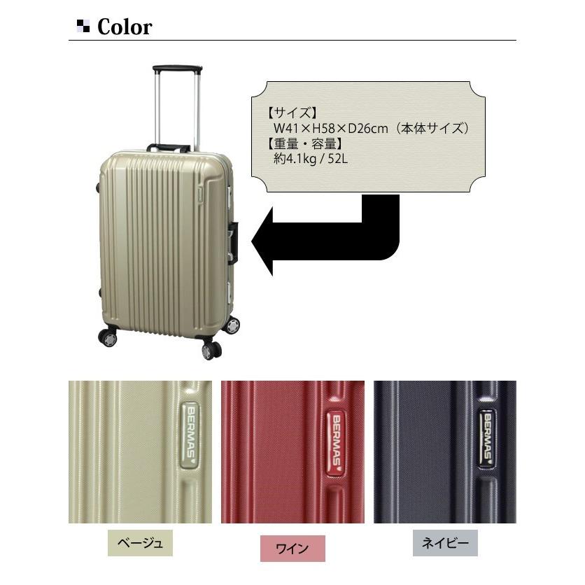 バーマス スーツケース Mサイズ キャリーバッグ キャリーケース BERMAS