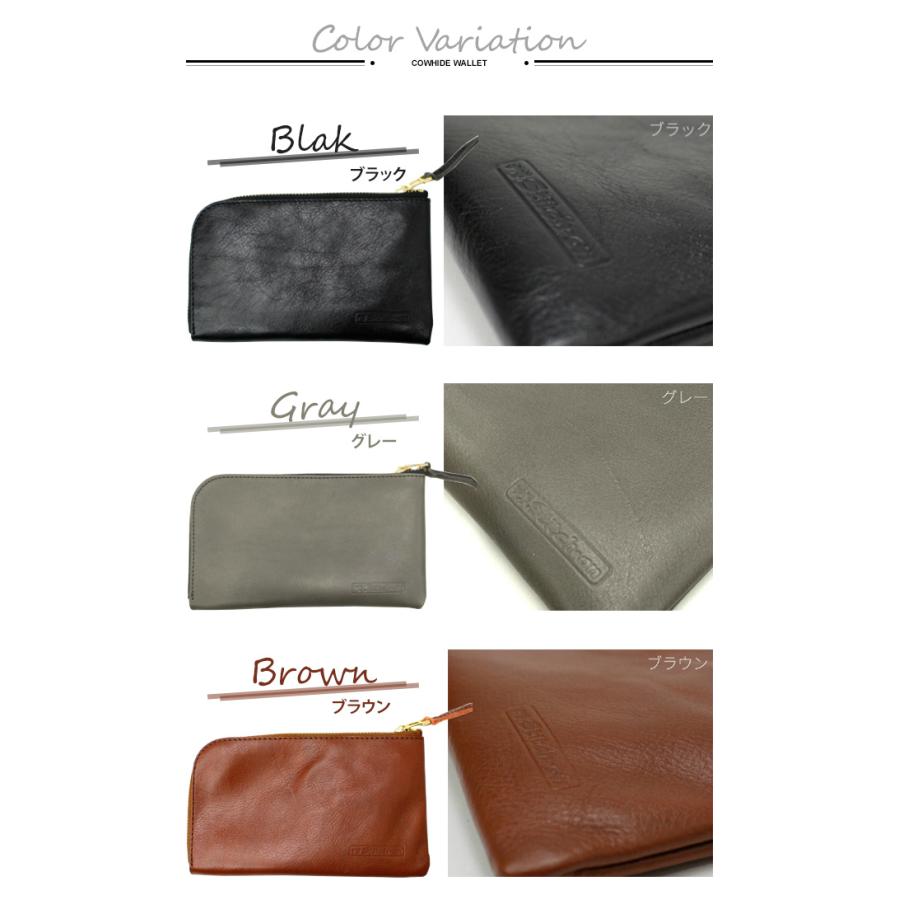 ★ミドルウォレットD　レッドステッチ ミドルサイズウォレット・オールEーレザー／レッドマット