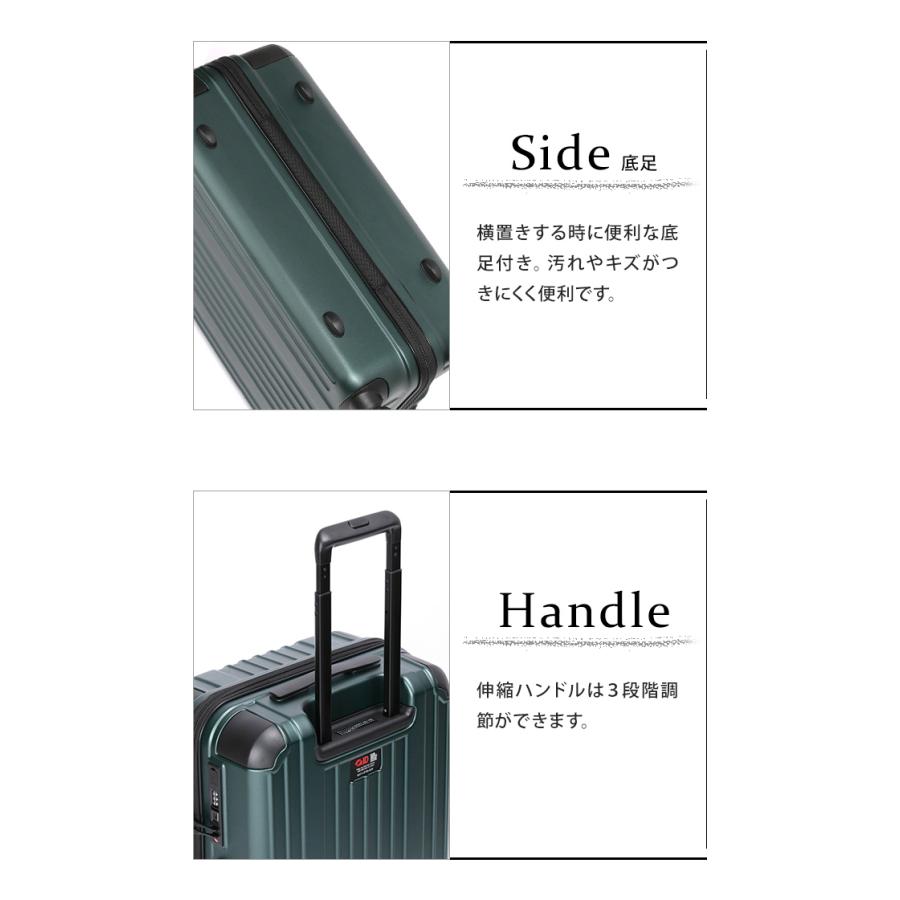 バーマス スーツケース Mサイズ 中型 ストッパー ジッパー ハード TSAロック ビジネスキャリー BERMAS HERITAGE 2 ヘリテージ 60531(ki2a112)「C」 | HERITAGE（BERMAS） | 13