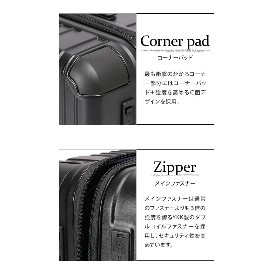 バーマス スーツケース LLサイズ 大型 ストッパー ジッパー ハード TSAロック ビジネスキャリー BERMAS HERITAGE 2 ヘリテージ 60532(ki2a113)「C」 | HERITAGE（BERMAS） | 11