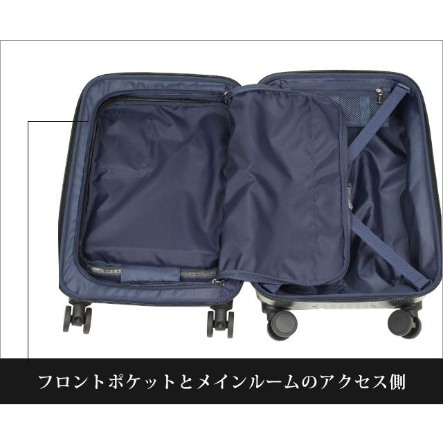 バーマス スーツケース Sサイズ 小型 フロントオープン ストッパー