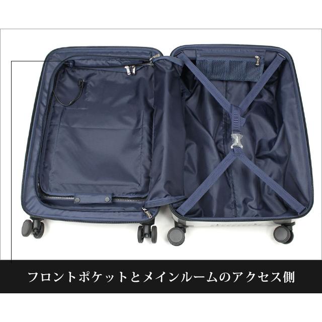バーマス スーツケース Mサイズ 中型 フロントオープン ストッパー ジッパー TSAロック ビジネスキャリー BERMAS インターシティ 60521(ki2a118)「C」 |  | 14