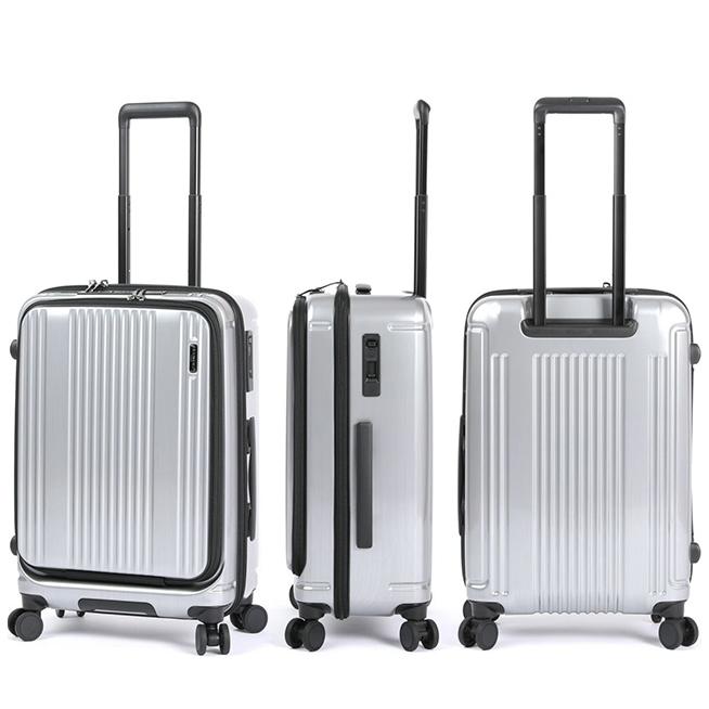 バーマス スーツケース Mサイズ 中型 フロントオープン ストッパー ジッパー TSAロック ビジネスキャリー BERMAS インターシティ 60521(ki2a118)「C」 |  | 02