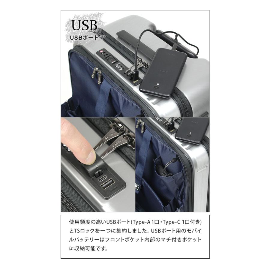 バーマス スーツケース Mサイズ 中型 フロントオープン ストッパー ジッパー TSAロック ビジネスキャリー BERMAS インターシティ 60521(ki2a118)「C」 |  | 04