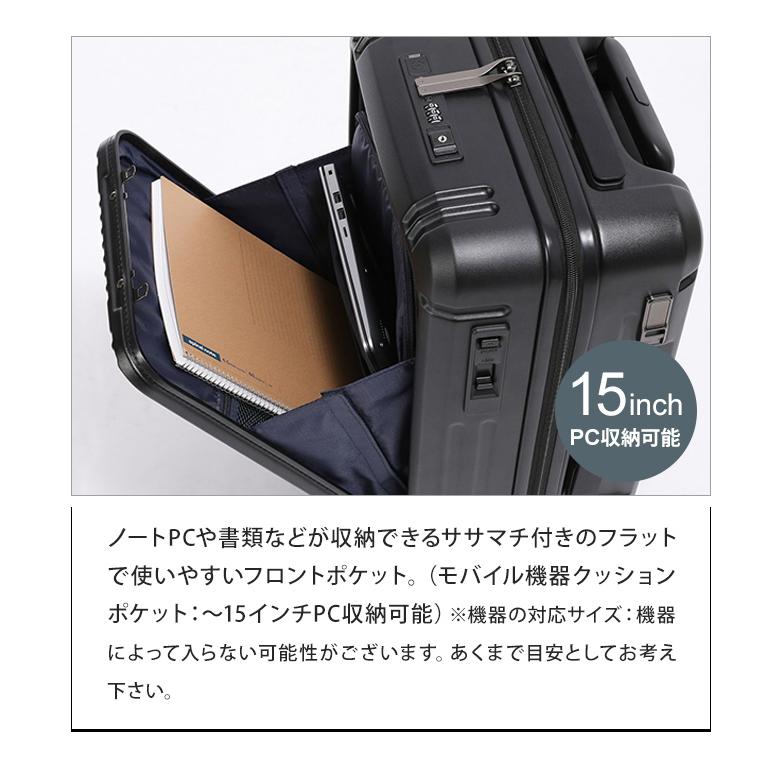 INTER CITY バーマス スーツケース 36L Sサイズ 小型 ワンタッチ