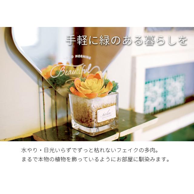 フェイクグリーン 卓上 置き型 消臭 Sサイズ 多肉 防汚 観葉植物 アーティフィシャルグリーン プレゼント ギフト キシマ KH-61180 KH-61181 KH-61182(ki3a007) |  | 05