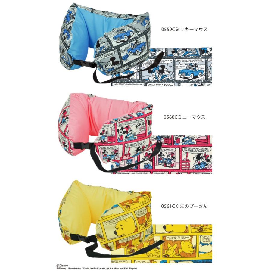 ネックピロー ディズニー くまのプーさん トラベルピロー 旅行 ビーズ