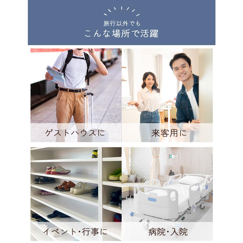 使い捨て スリッパ パイル地 EXシリーズ 320個単位 320足 ホテル アメニティ 個包装 旅行 トラベル 来客 イベント 白 黒(ma0a087)【セット】 | ブランド登録なし | 02