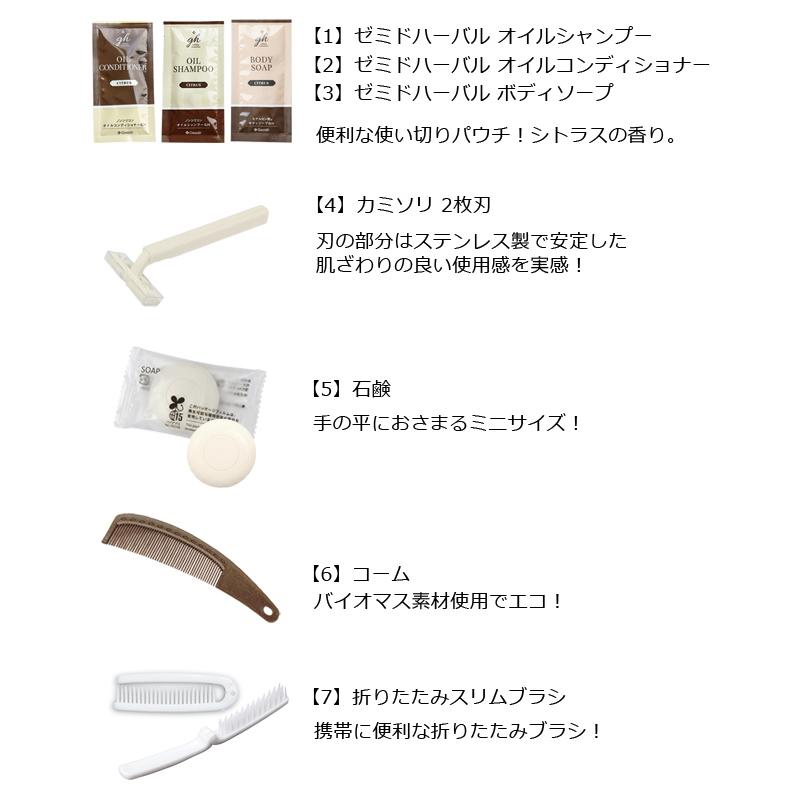 「レビュー記入でメール便送料無料」ホテルアメニティ 12点セット 個包装 使いすて 旅行用 トラベルセット 宿泊セット ma0a094-mail(1通1点迄)(ma0a095) | ブランド登録なし | 03