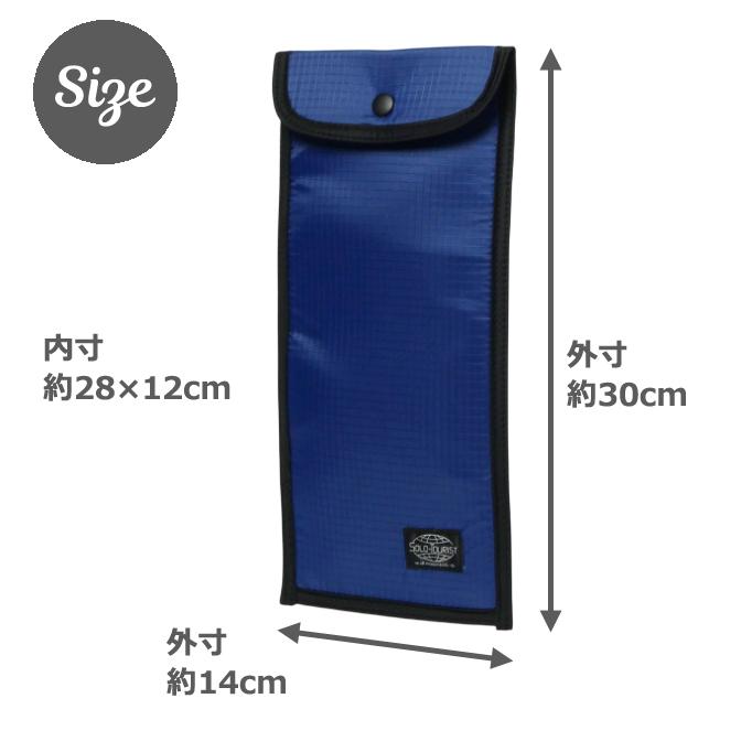 ソロツーリスト ネクタイケース ネクタイ 2本 収納 ケース ポーチ ネクタイ入れ ネクタイ収納 黒 紺 青 メンズ solo-tourist NC-95 2点迄メール便OK(va0a023) |  | 05