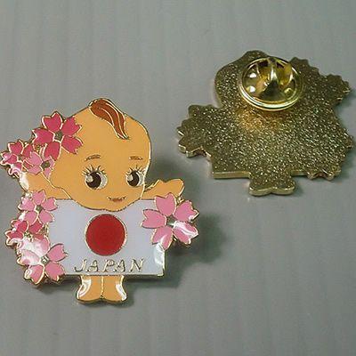 キューピー日の丸桜ピンズ 日本 国旗 和風 桜 Q-007 40点迄メール便OK(da1a022) | 