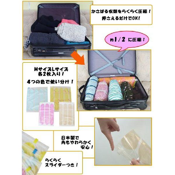 ICHIFUJI  旅行用圧縮袋　オレンジ　Mサイズ Amazon.co.jp: 【2025年最新】旅行用圧縮袋 トラベルポーチ 便利