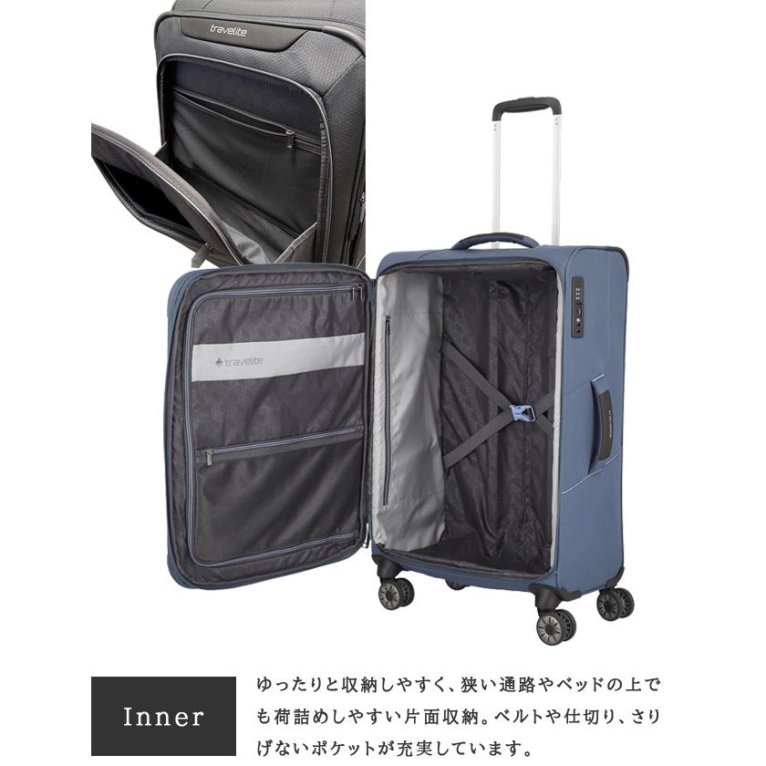 美品　サムソナイト　スーツケース　チャコールグレー サムソナイト スーツケース キャリーケース ソフト 大容量