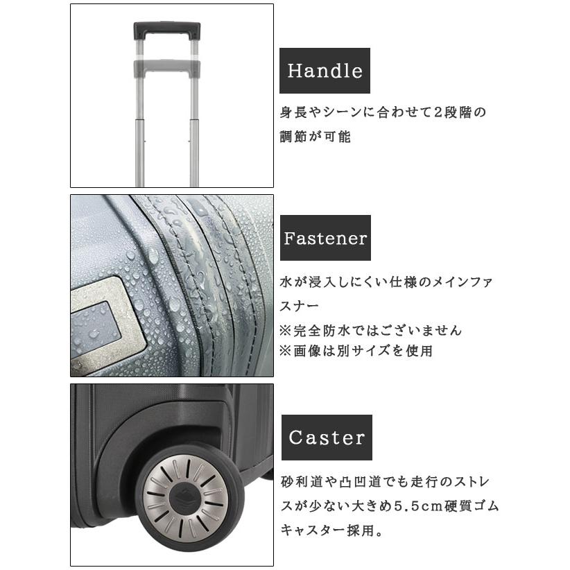 スーツケース キャリーケース 機内持ち込み ビジネスキャリー 2輪 ジッパー TSAロック 小型 大容量 軽量 1泊 2泊 出張 Travelite Elvaa 576312(ra3a040)[C]｜griptone｜06