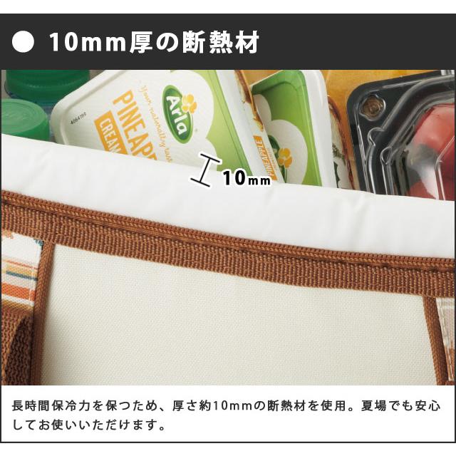 ロゴス 保冷バッグ 大きめ クーラーバッグ 氷点下パック 抗菌・ベーシッククーラー ナバホ Mサイズ 15L アウトドア キャンプ ソフト LOGOS 81670344(ro0a170) | LOGOS | 02