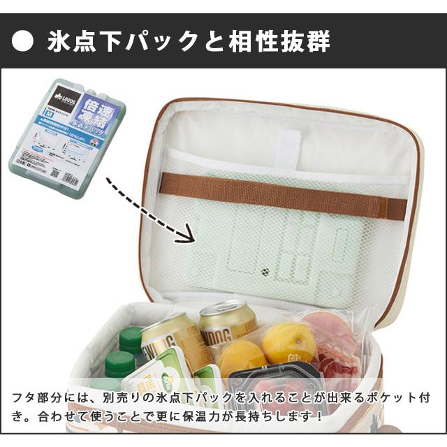 ロゴス 保冷バッグ 大きめ クーラーバッグ 氷点下パック 抗菌・ベーシッククーラー ナバホ Mサイズ 15L アウトドア キャンプ ソフト LOGOS 81670344(ro0a170) | LOGOS | 04