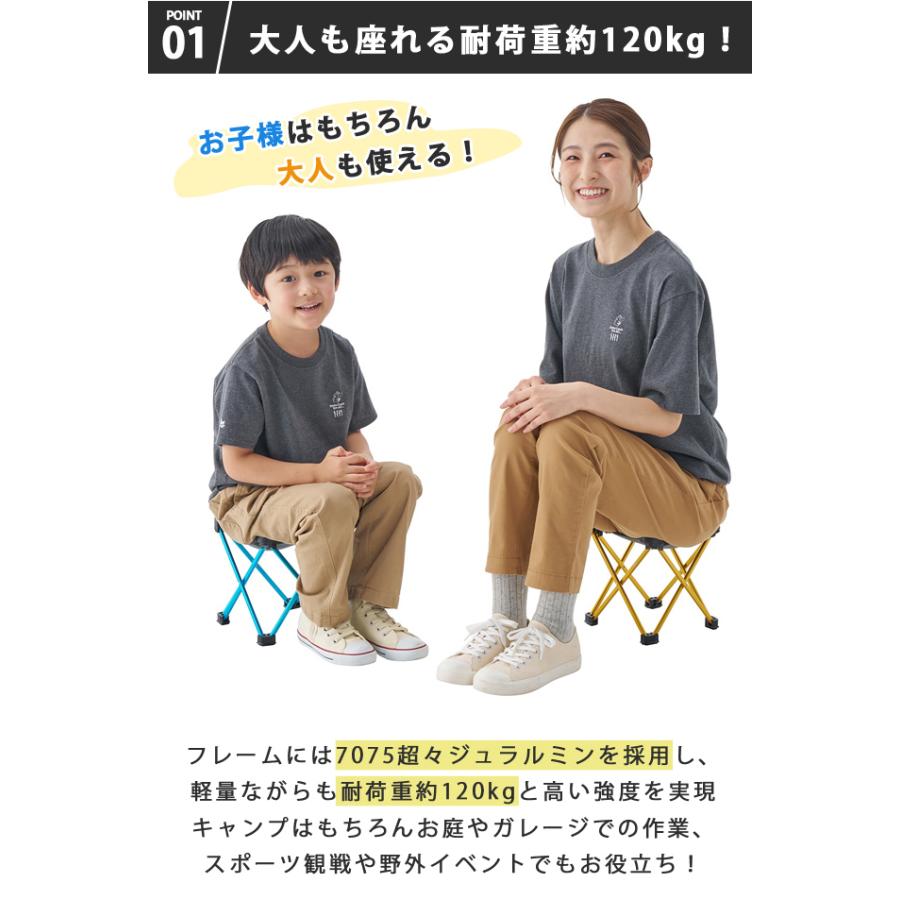 ロゴス 折りたたみ 椅子 ポケモン 7075 キュービックチェア キャラクター コンパクト 軽量 持ち運び アウトドア キャンプ 行列待ち LOGOS 8610000(ro0a192) | LOGOS | 02