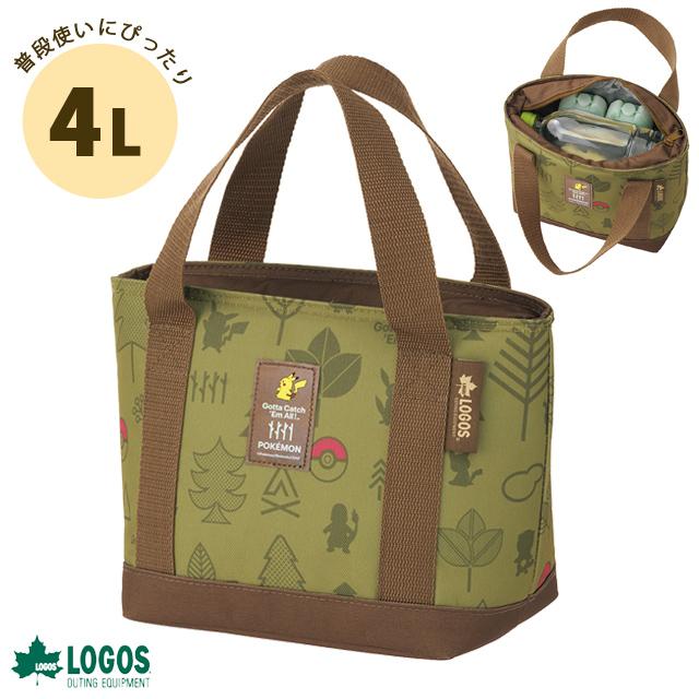 ロゴス 保冷バッグ クーラーバッグ ポケモン 氷点下パック 抗菌・デザインクーラー 4L お弁当袋 ランチバッグ ランチトート アウトドア 86100005(ro0a193) | LOGOS