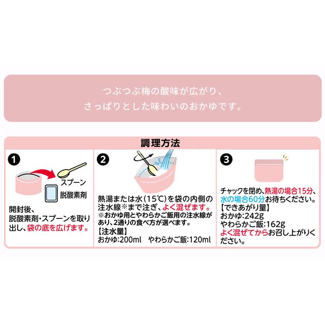 非常食 最大5年保存 梅がゆ 42g 単品 保存食 サタケ アルファ米 マジックライス ユニバーサルデザインフード 備蓄 1FMR31041A1 4点迄メール便OK(sa0a137) |  | 01