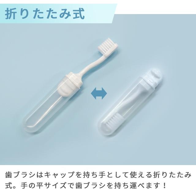 歯磨きセット コップ付き 旅行 トラベル オフィス コップ型ケース 歯ブラシ 歯磨き粉 セット 携帯用 コンパクト 日本製 色選択不可 41-084(se0a099) |  | 03