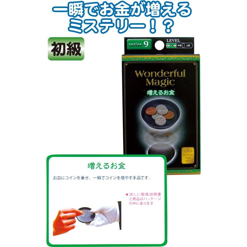 【まとめ買い=注文単位12個】マジックグッズ初級 増えるお金 G85560 37-247(se2c202) | ブランド登録なし