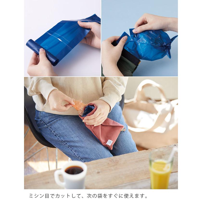 キングジム ホルポ ごみ箱ポーチ 専用ごみ袋 1ロール(20枚)×2本入り ロール ゴミ袋 くず入れ お出かけ アウトドア 5700RLネイ 4点迄メール便OK(si1a079) |  | 02