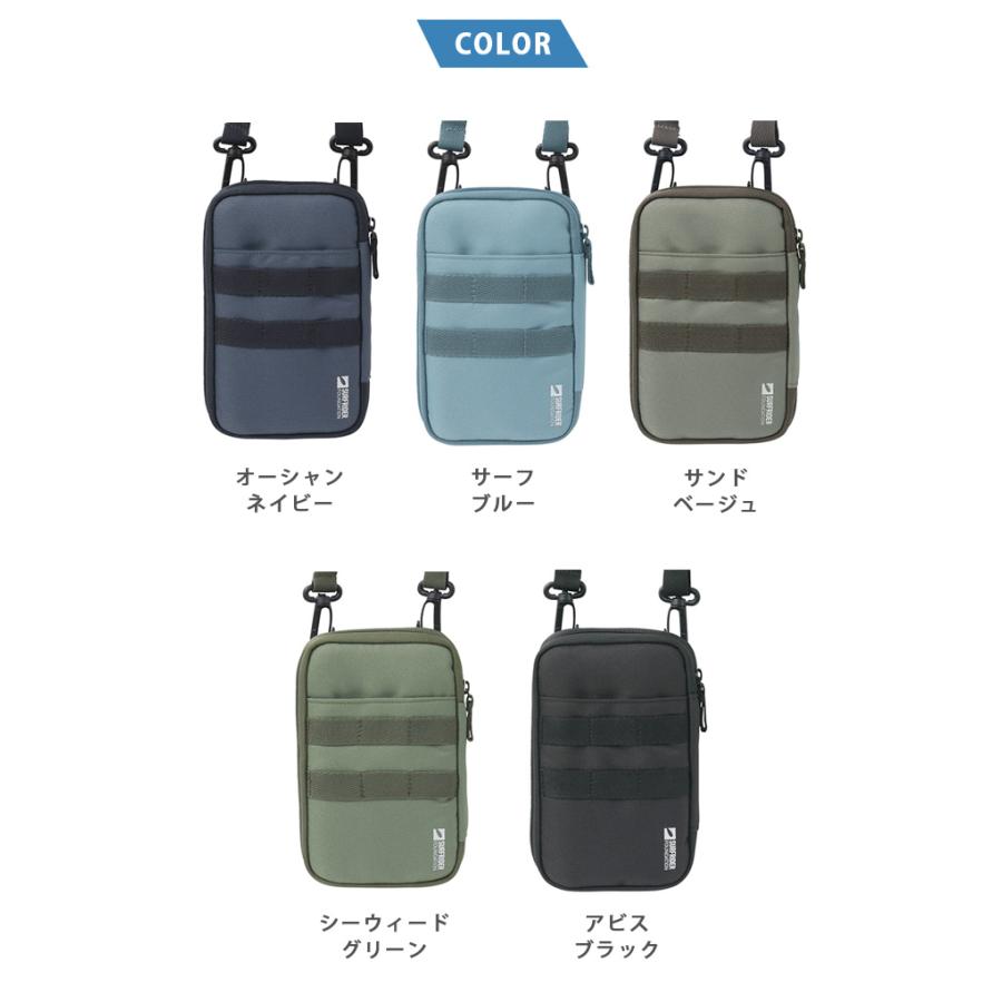 「レビュー記入でメール便送料無料」トラベルポーチ パスポートケース 貴重品入れ ショルダー セキュリティ 海外旅行 リヒトラブ SFJ A-3205-mail (si1a175) |  | 06