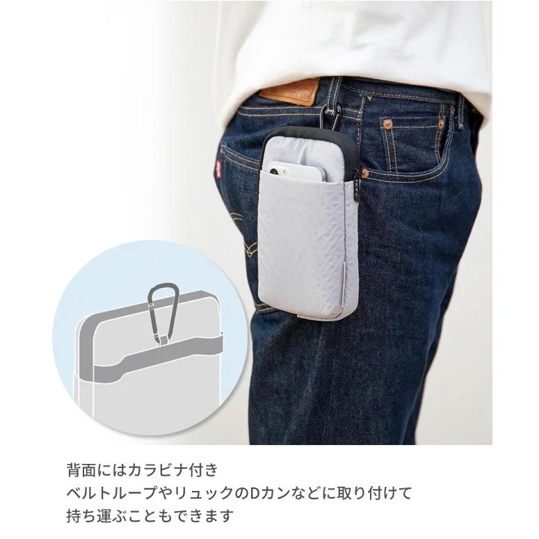 「レビュー記入でメール便送料無料」軽量 スマホポーチ メンズ レディース ショルダー スマホショルダー カラビナ ベルトポーチ TRUSSAIR TA014-mail(si1a182) |  | 06