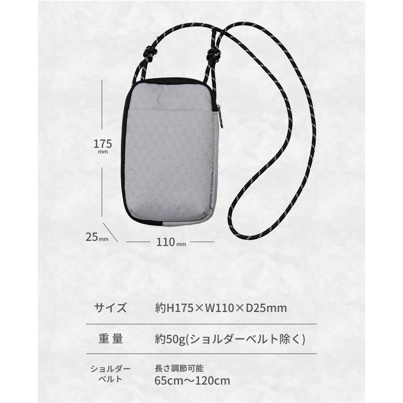 「レビュー記入でメール便送料無料」軽量 スマホポーチ メンズ レディース ショルダー スマホショルダー カラビナ ベルトポーチ TRUSSAIR TA014-mail(si1a182) |  | 07