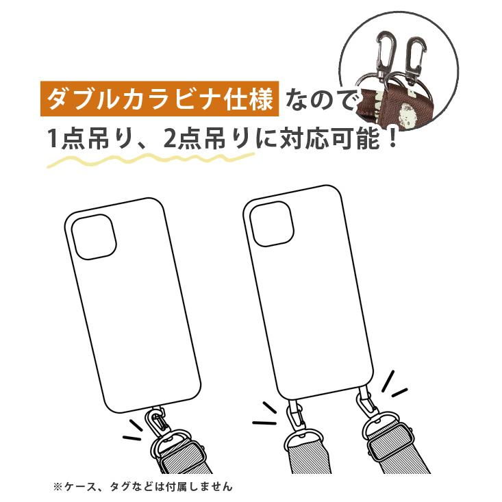 スヌーピー ネックストラップ スマホストラップ 斜め掛け 首下げ 太め 3cm 単品 スマートフォン スマホショルダー キャラクター ES549 4点迄メール便OK(si1a206) |  | 02