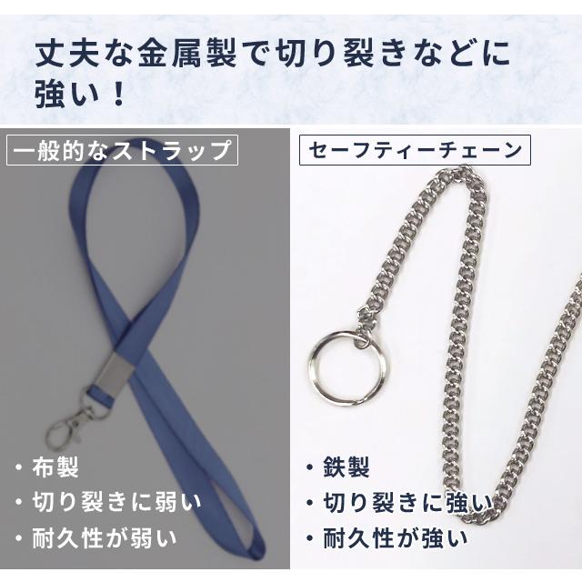 セーフティーチェーン 海外旅行 貴重品 落下防止 セキュリティ