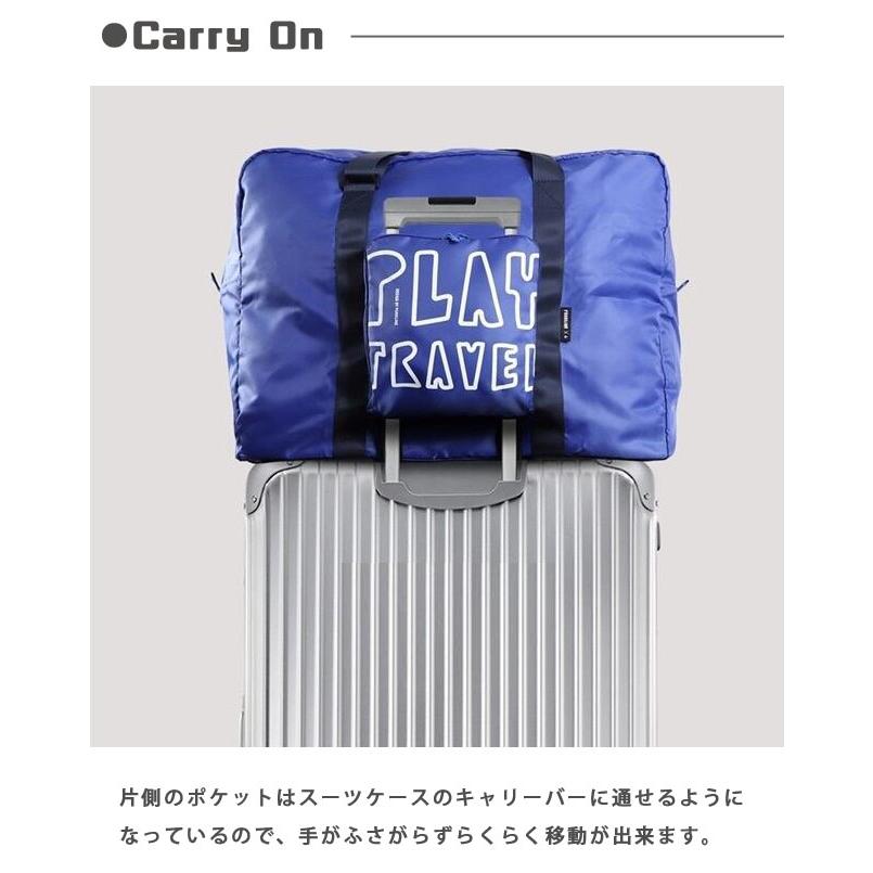 ALIFE 折りたたみバッグ 大容量 45L 旅行用 トラベル メンズ レディース ファスナー 軽量 撥水 キャリーオンバッグ 旅行バッグ PT FEB LIGHT SNFB-007(su0a208) |  | 02