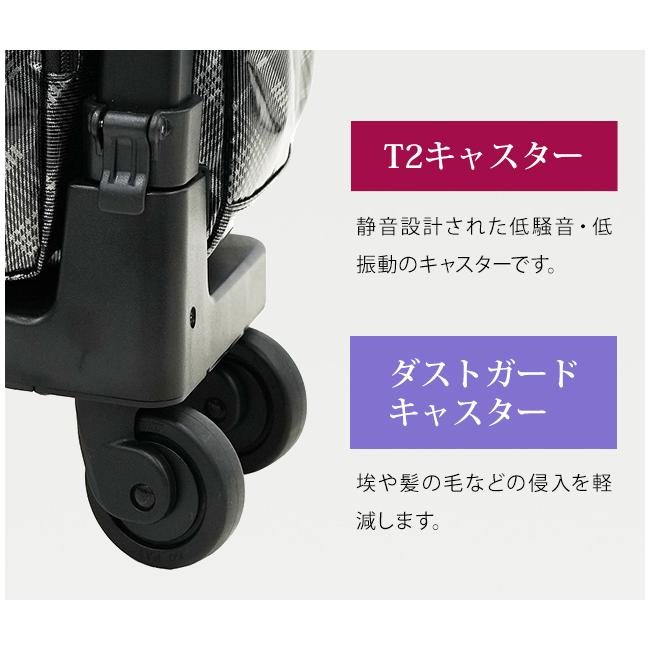 風音です【新品タグ付】スワニーSWANYバック付きキャリーケース SWANY（キャリーバック） スワニー SWANY キャリーバッグ