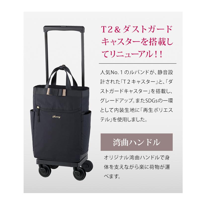 スワニー SWANY ショッピングカート 横押しカート ソフト キャリー