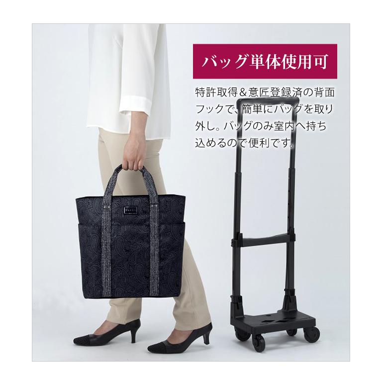 スワニー SWANY キャリーバッグ ショッピングカート 横押しカート ソフト キャリーケース 機内持ち込み ユベーロ3 M18サイズ D-576-M18(su1a192)「C」 |  | 04