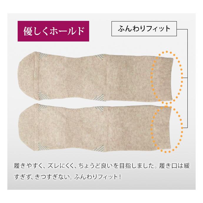 スワニー SWANY 靴下 日本製 土踏まず アーチ クロスサポート 抗菌防臭