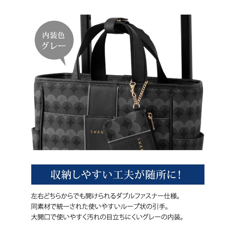 スワニー SWANY キャリーバッグ ショッピングカート 横押しカート ソフト キャリーケース 機内持ち込み リンゴ M18サイズ D-678-M18(su1a249)「C」 | SWANY（キャリーバック） | 05