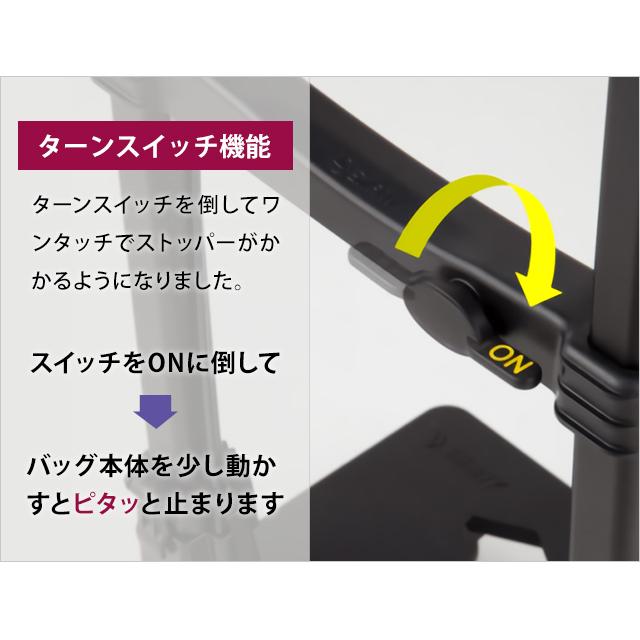 スワニー SWANY キャリーバッグ ショッピングカート 横押しカート ソフト キャリーケース 機内持ち込み グイ L21サイズ D-685-L21(su1a251)「C」 | SWANY（キャリーバック） | 11