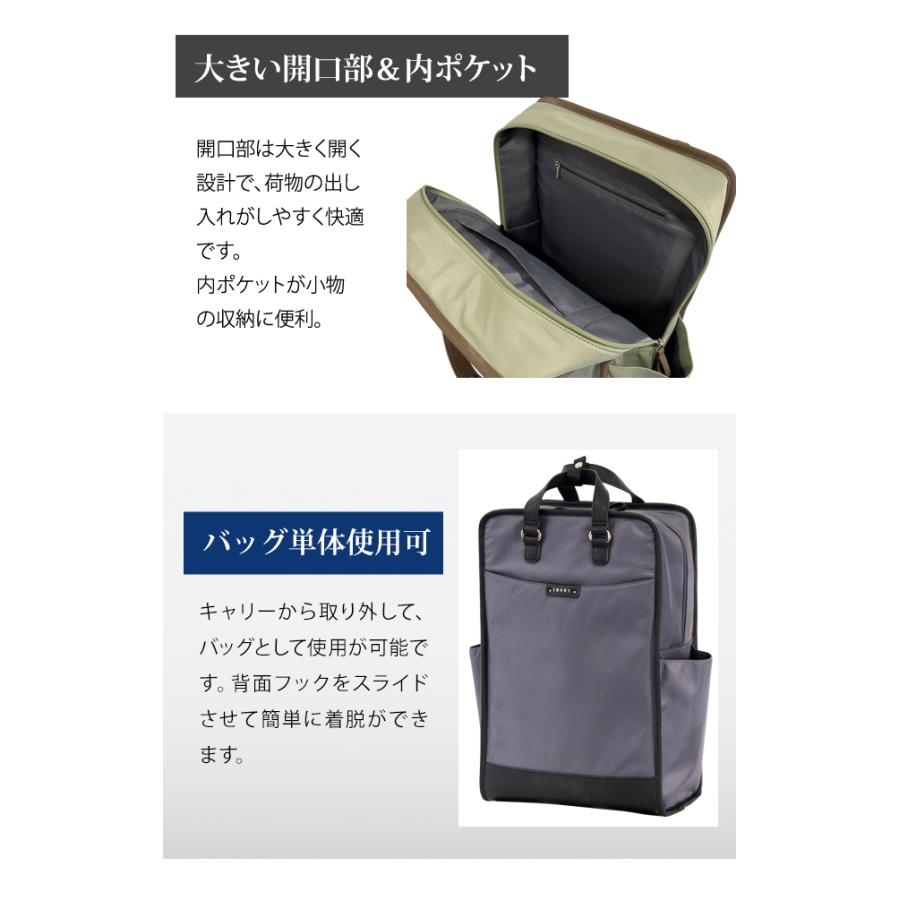 スワニー SWANY B4 キャリーバッグ ショッピングカート ソフト 機内持ち込み トート 男女兼用 ベール D-707-L21(su1a261)「C」 | SWANY（キャリーバック） | 05