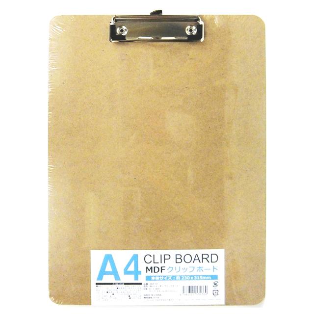 【まとめ買い=12個単位】バインダークリップボード A4 アソート(色柄ある場合) 403-10(su3b409) | ブランド登録なし