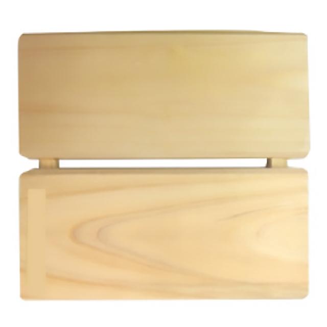 【まとめ買い=10個単位】国産ひのきすのこ（中） 約15×15×2cm アソート(色柄ある場合) BB-031(su3b448) | ブランド登録なし